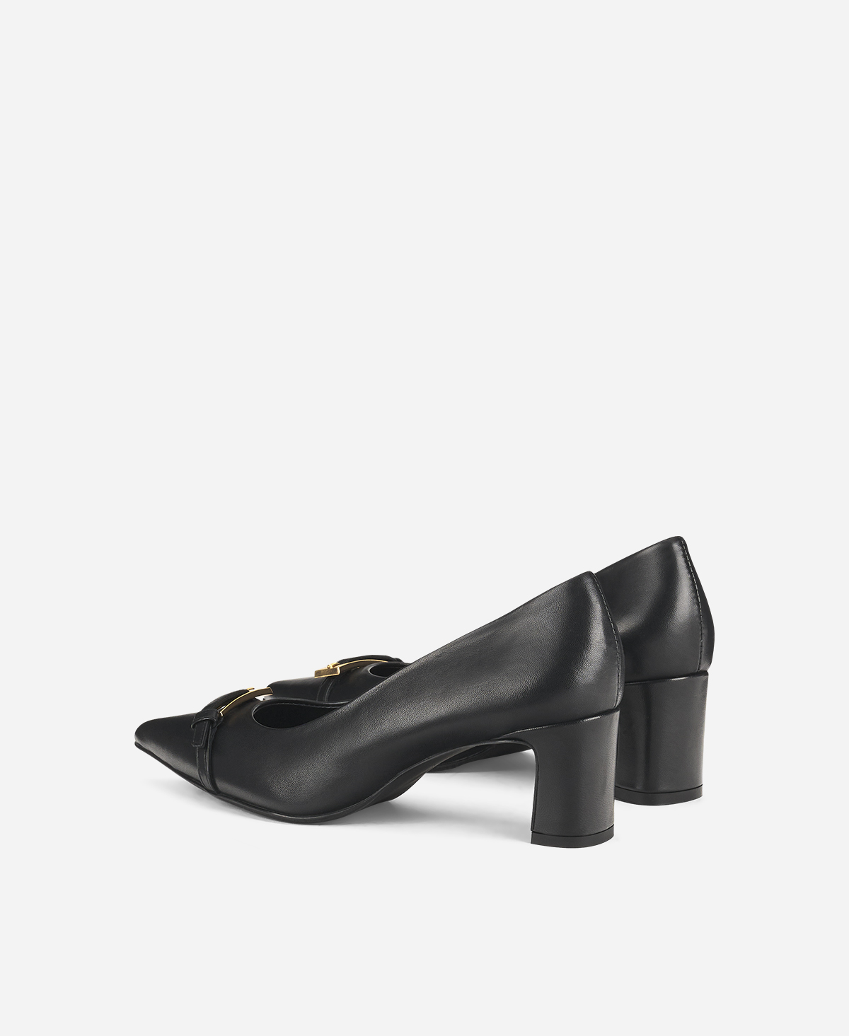 Cap toe pump Black Didi | AGL Shoes