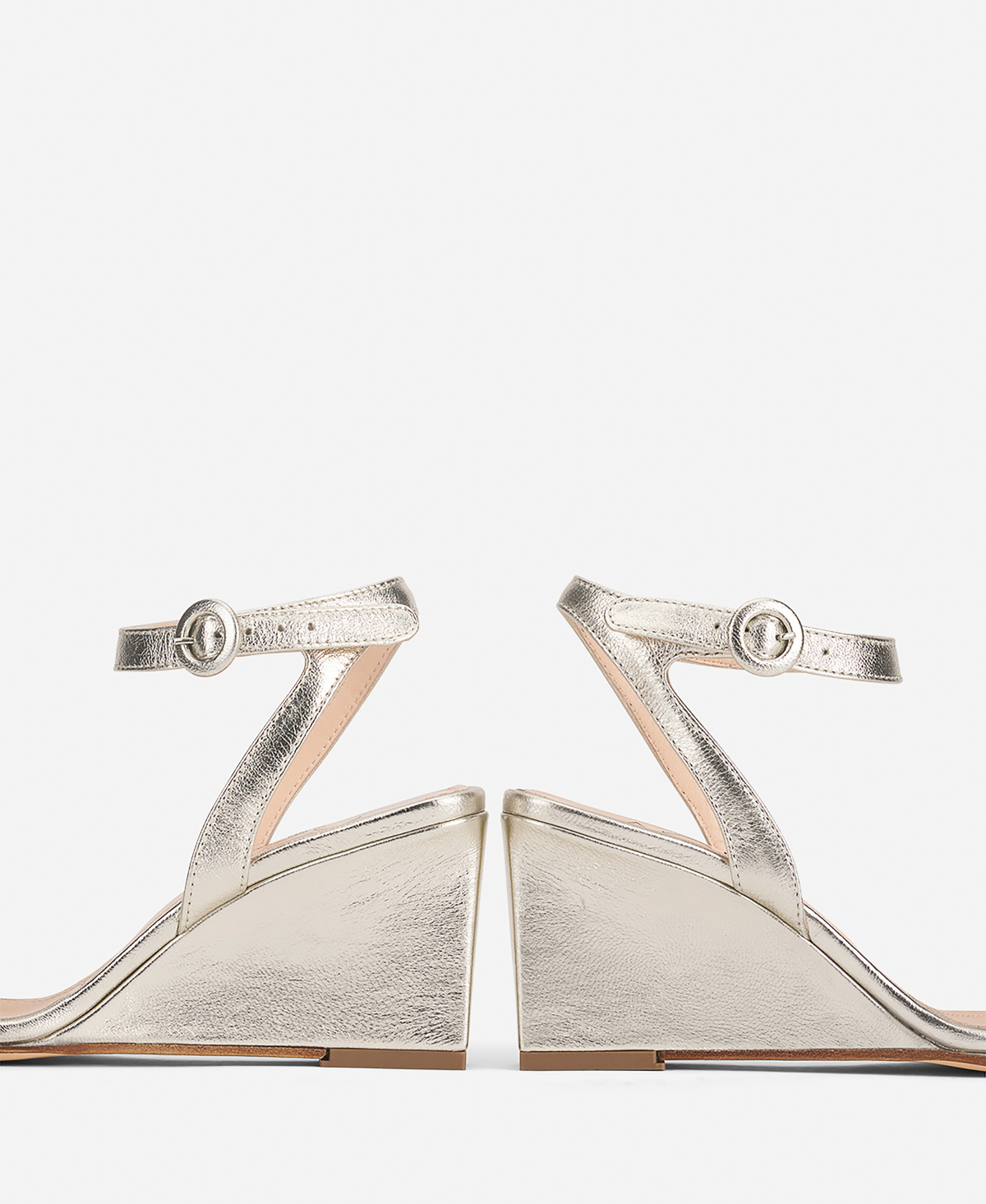 サンダル・ミュール AGL D675033PEKF056G461 Sandals Sandalo Con Fiori Tacco 80 Leather wedge sandal Black Mimi Sandal | AGL Shoes
