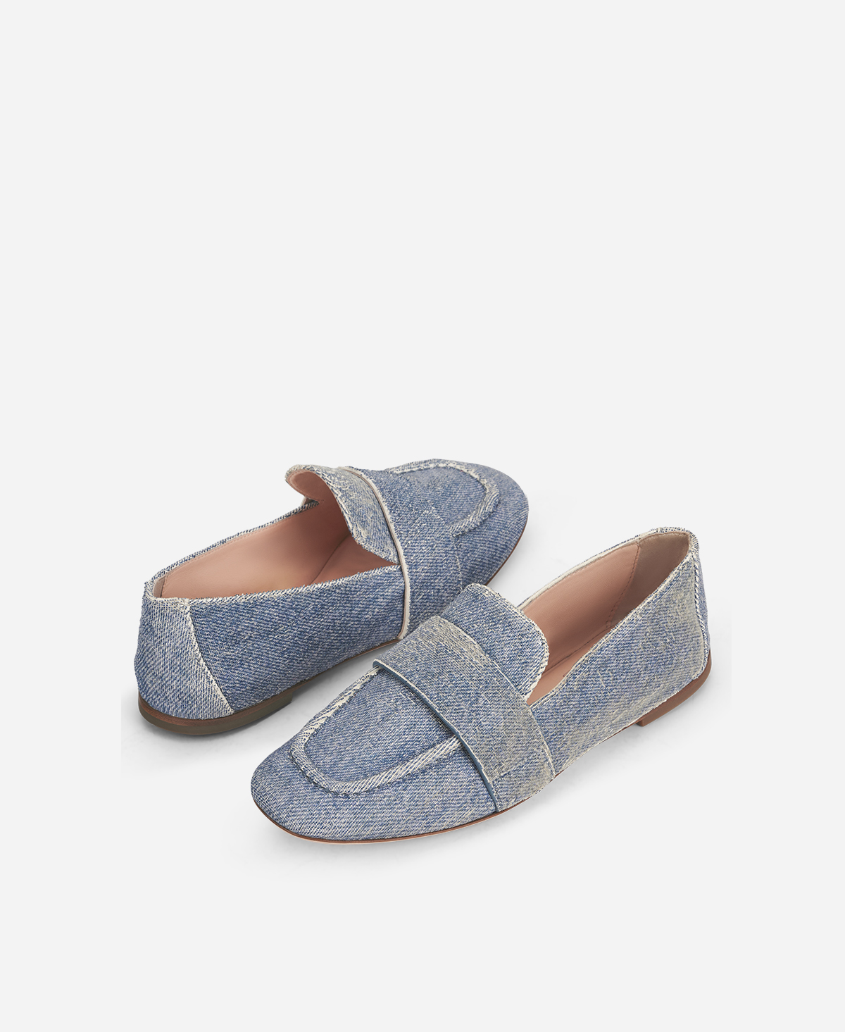 Soft mocassin Denim Marienne | AGL Shoes