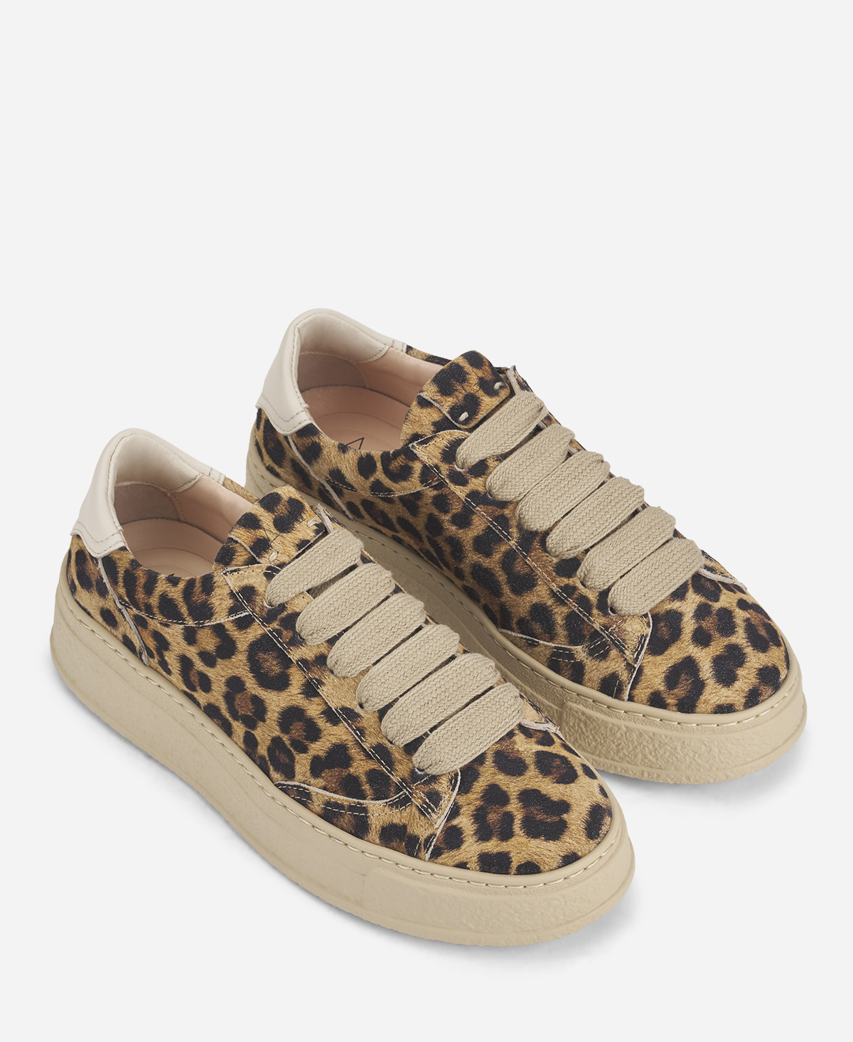Leopard-print sneaker Leopard classic Giuly Lace Up | AGL Shoes