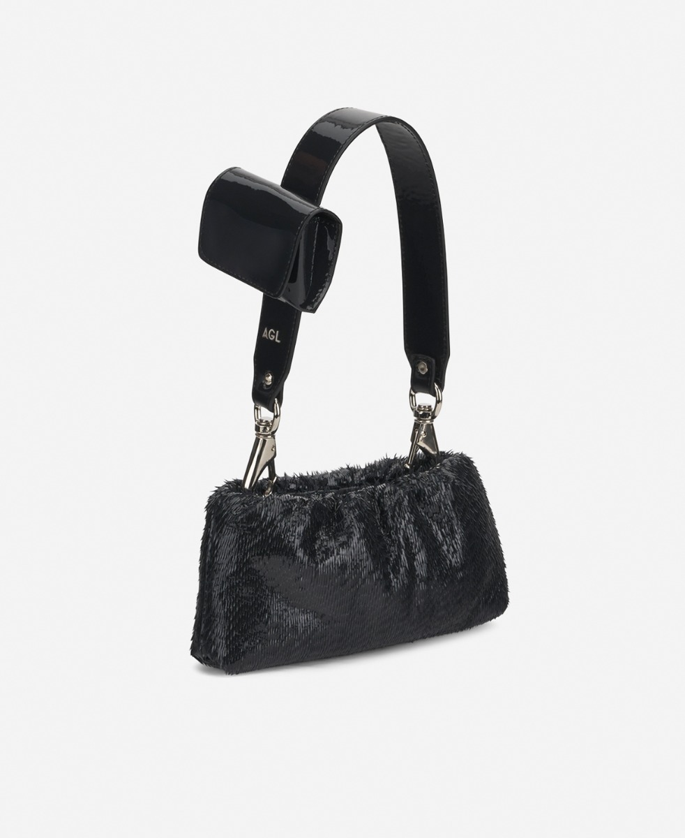 Handbag Lack Tasche Schwarz Tasche Clutch Braun Lack Clutch Tasche Beige  Lack CLUTCH Lack