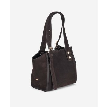 Mini shoulder bag Brown bAGL Little Shopper | AGL Shoes