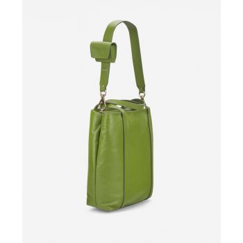 ミュージシャン MGA Light Stick Bag Green Leather maxi bag Green bAGL Tote Maxi | AGL Shoes