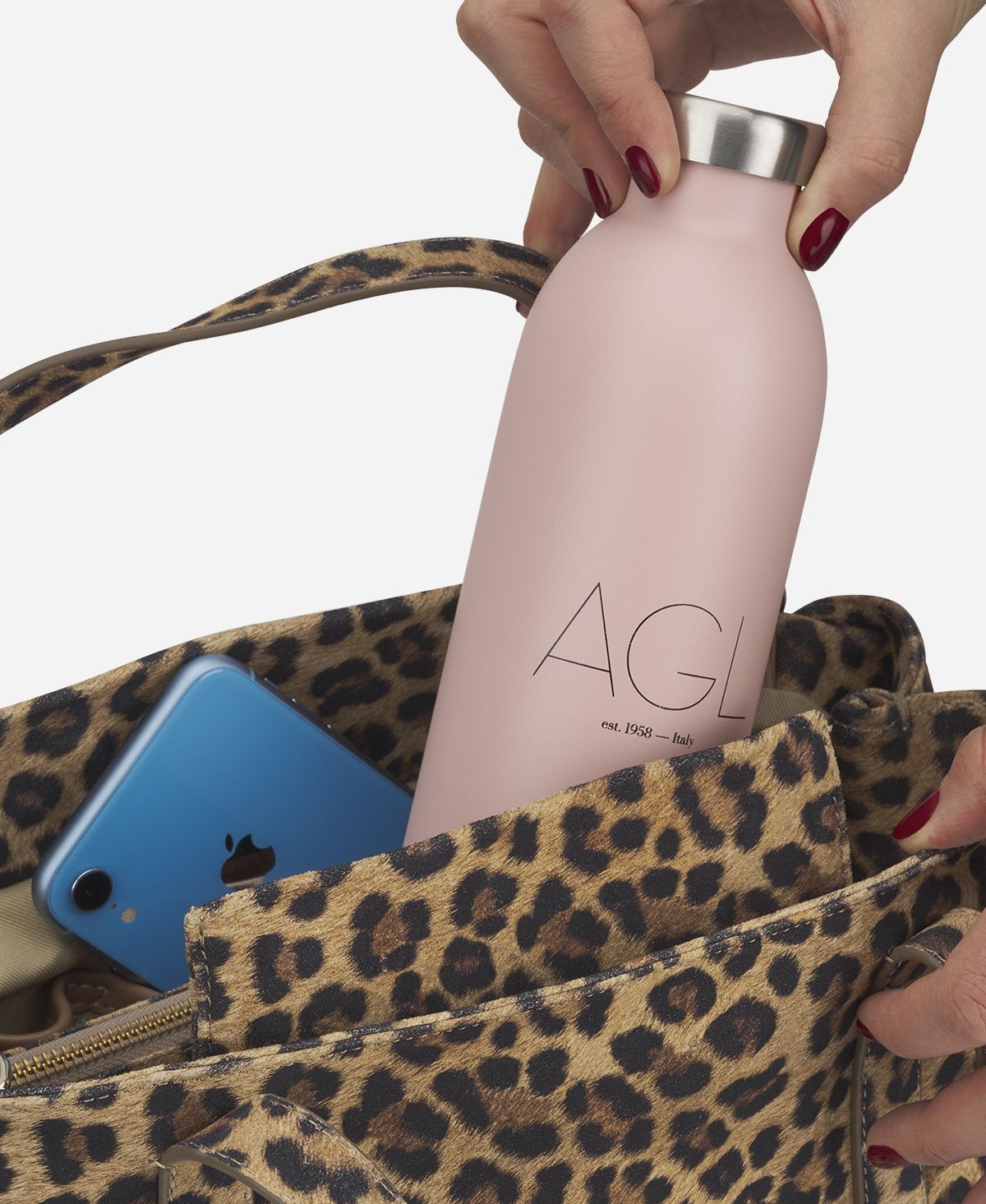Shoulder bag Leopard classic bAGL Tote Mini | AGL Shoes
