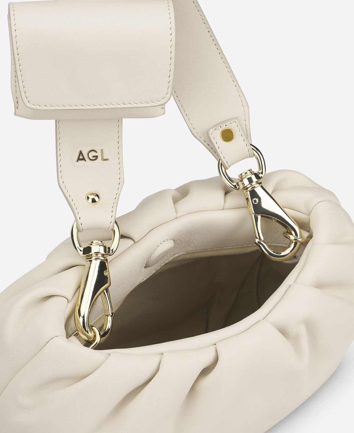 Shoulder bag Ivory bAGL Clutch Maxi | AGL Shoes