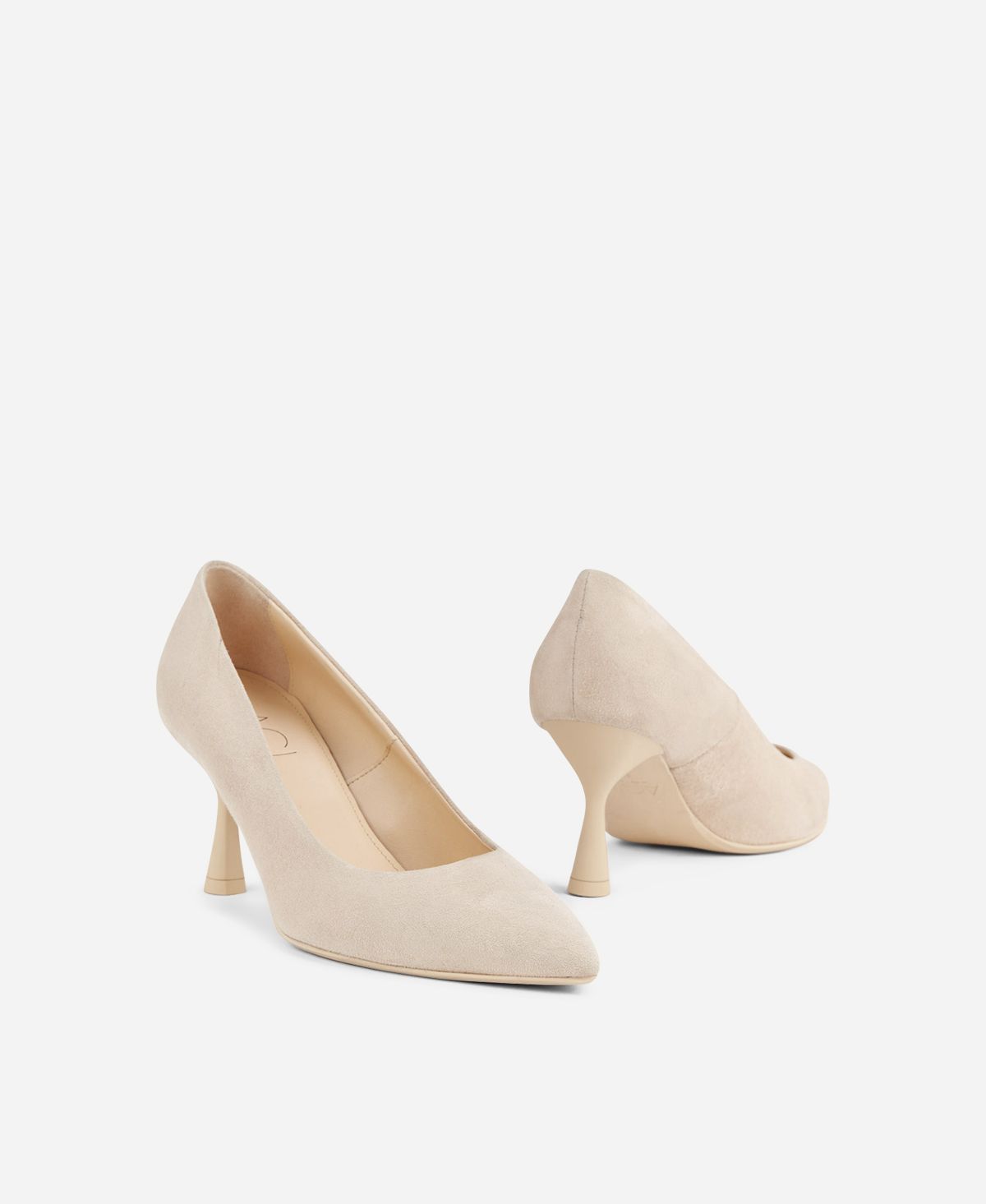 Pump with heel Powder Pink ISOLDE | AGL Shoes