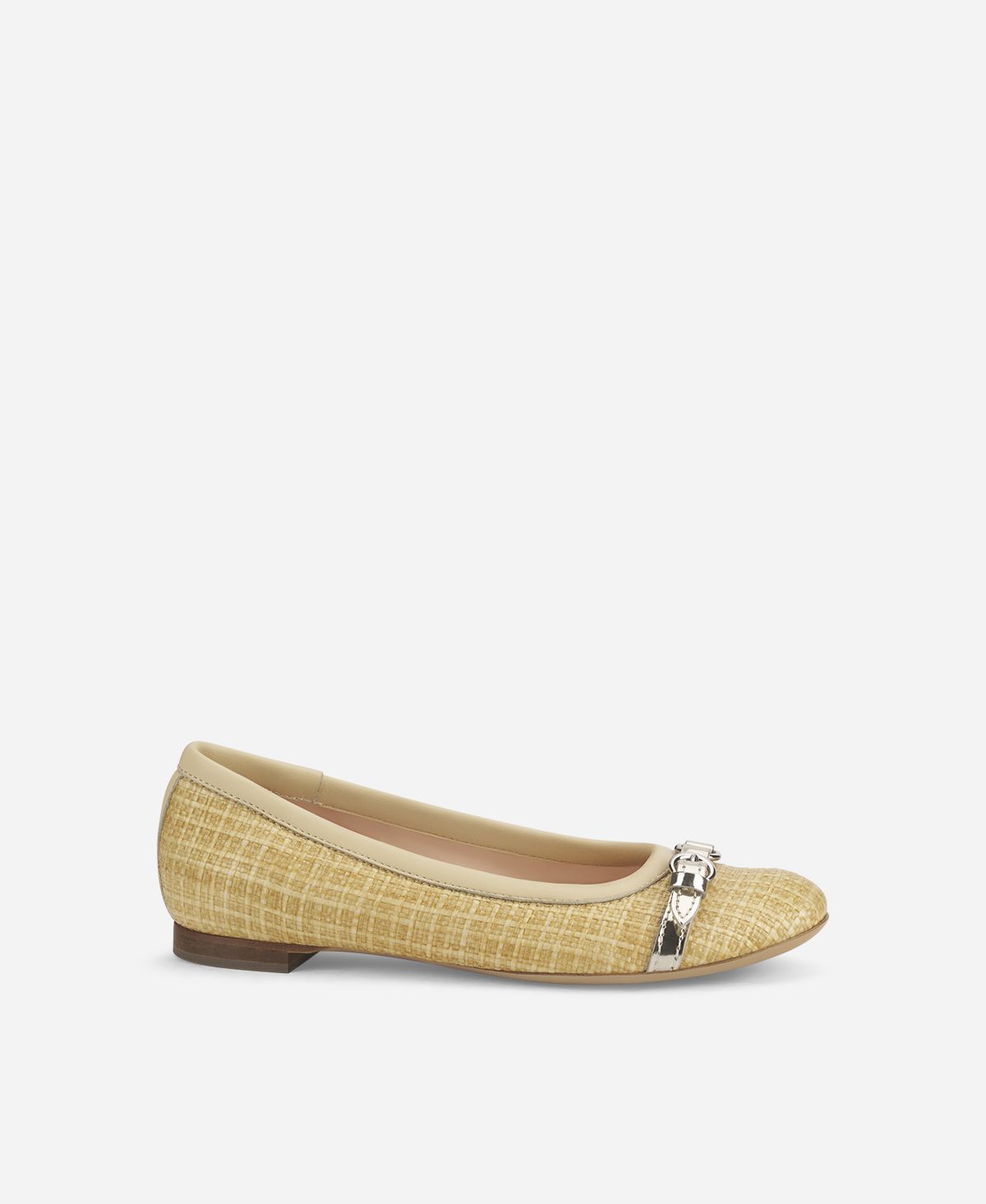 heels with beige dress Mary Jane Ballet Flats