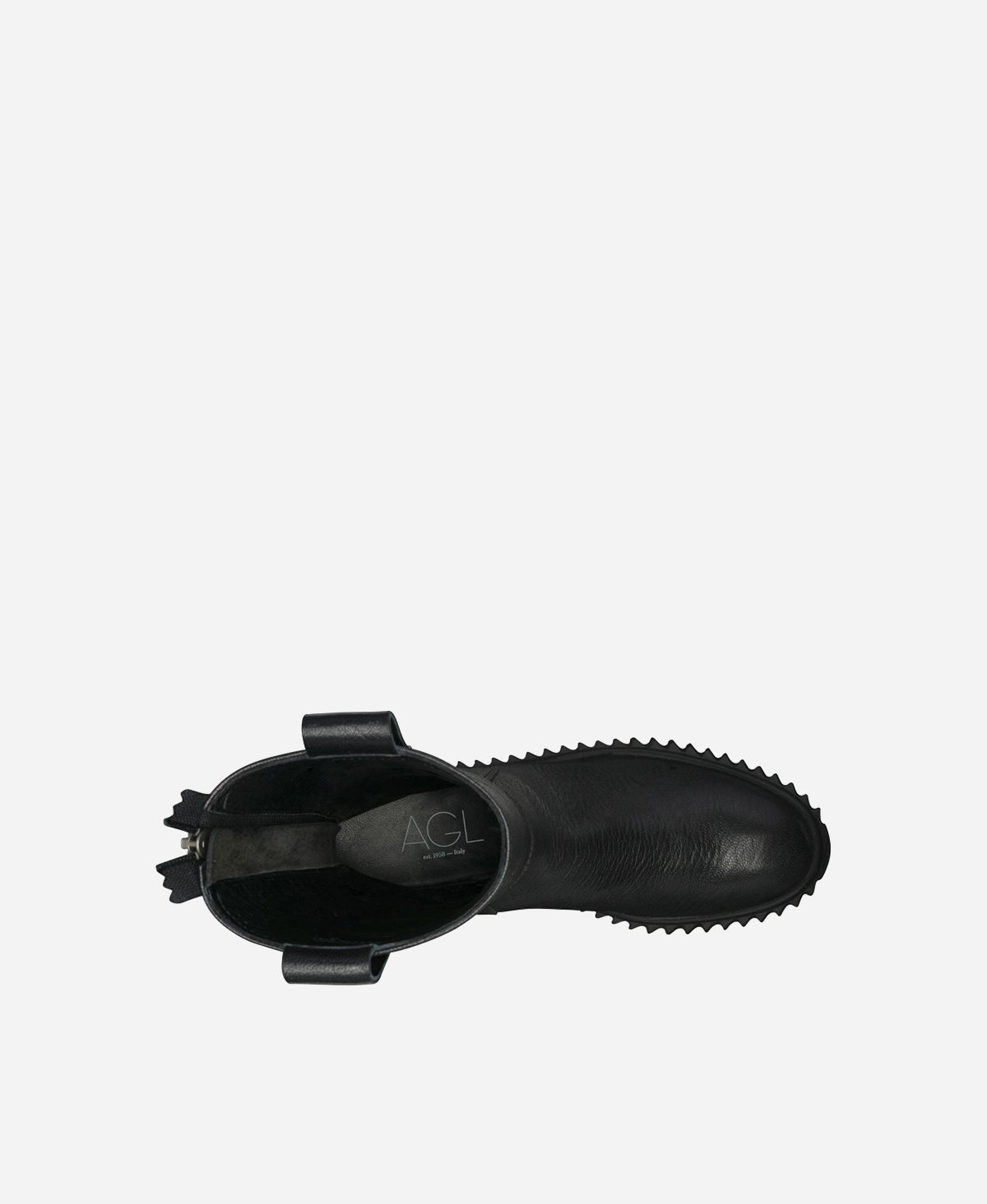 Leather boot Black Milagros | AGL Shoes