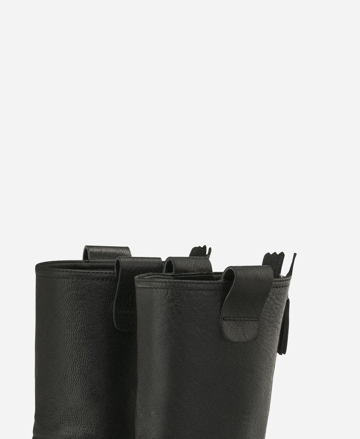 Leather boot Black Milagros | AGL Shoes