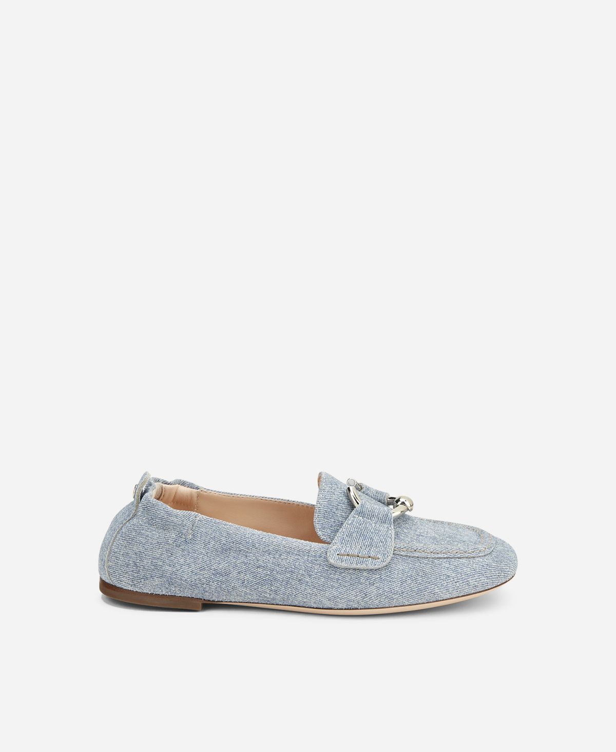 Leather moccasin Denim Sheryl Moc | AGL