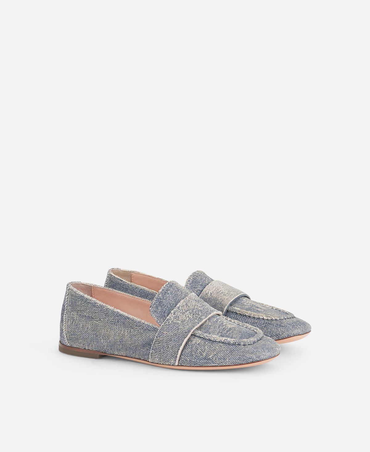 Soft mocassin Denim Marienne | AGL Shoes
