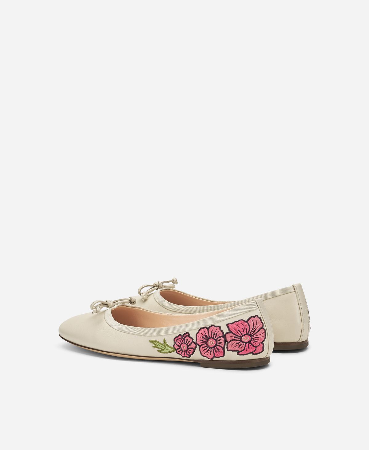 flower embroidery latte stina Lサイズ flower embroidery latte stina Lサイズ