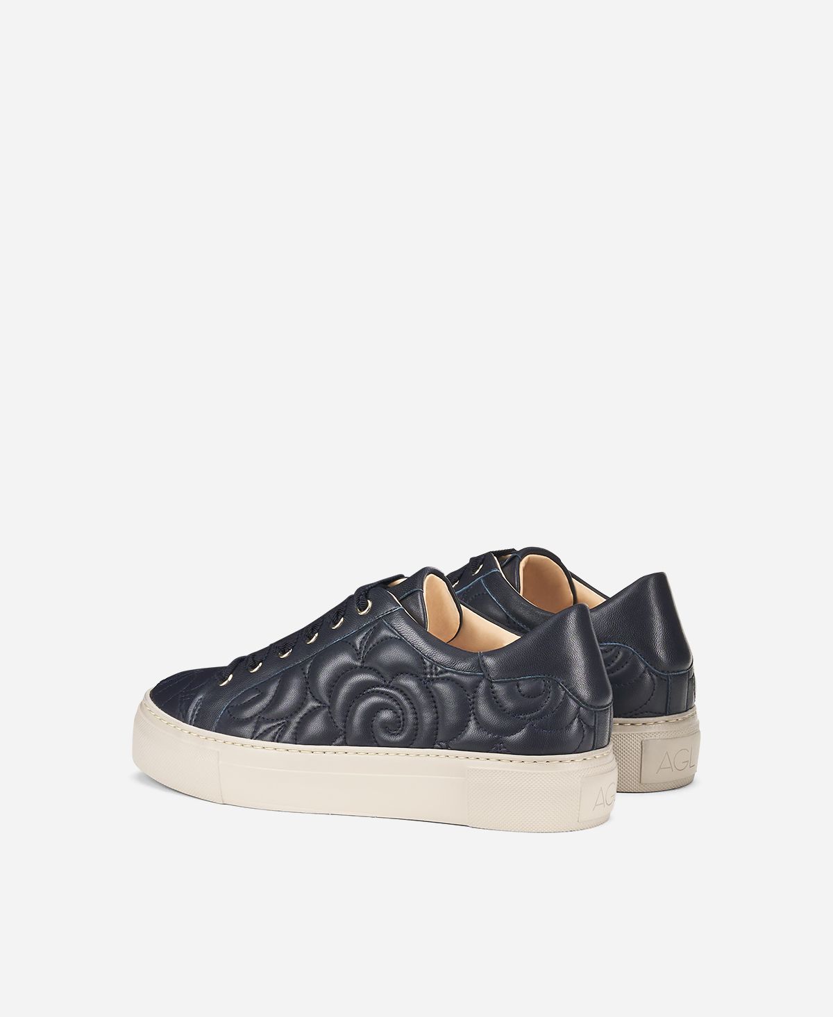 Floral-motif sneaker Midnight Alisa | AGL Shoes
