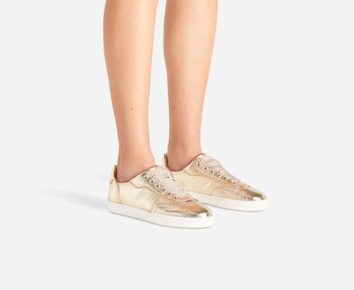 スニーカー DOUCAL'S Woman Sneakers Beige DD8651JOLIUY247 HW28 Handcrafted sneakers made in Italy for women | Doucal's