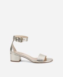 専用出品 CAMINANDO ANKLE STRAP SANDALS 24cm Sandal with ankle strap Platinum Lala Sandal | AGL Shoes