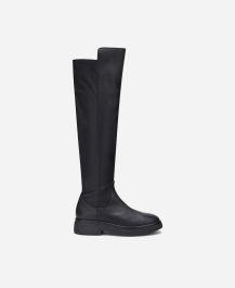 【LOULOUSEOUL】Long Eyelet Boots (Black) loulouseoulouse