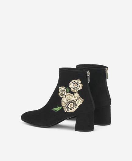 ショートブーツ・ブーティ AGL D756584PGK Ankle Boots Stivale Elasticizzato In Pelle Women's Booties | Shop Online AGL