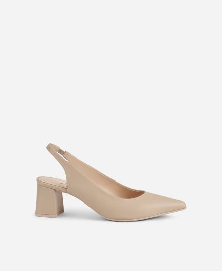 Leather wedge sandal Black Mimi Sandal | AGL Shoes