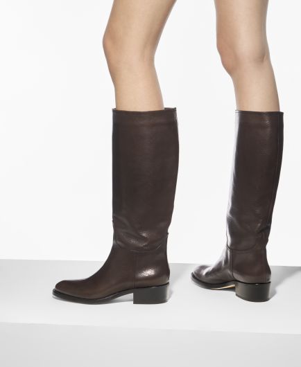 ATTILIO GIUSTI LEOMBRUNI ALG 黒 ロングブーツ Boots | AGL Shop Online